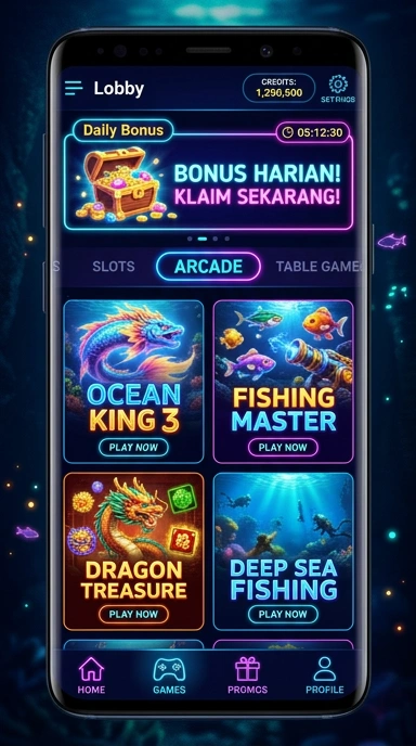 Screenshot antarmuka pengguna rr777 yang menarik.